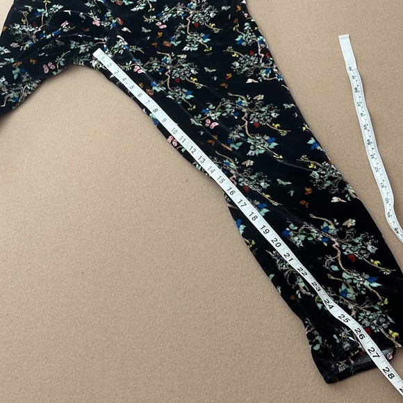 Zadig & Voltaire Poppy Velvet Blossom Viscose/Silk-Blend Pant -Size 40 / Large - Picture 12 of 14